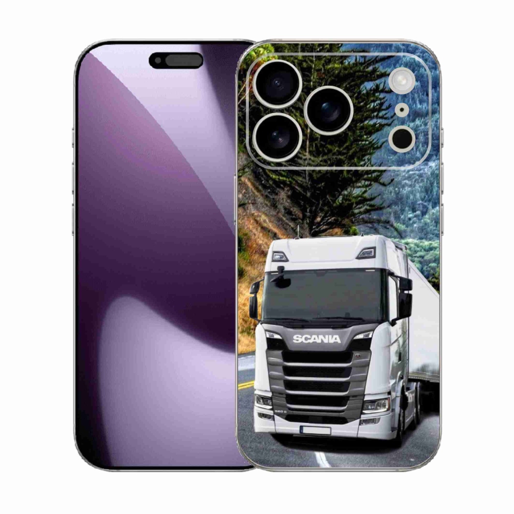 Zselés borítás mmCase iPhone 17 Pro készülékhez - teherautó 1