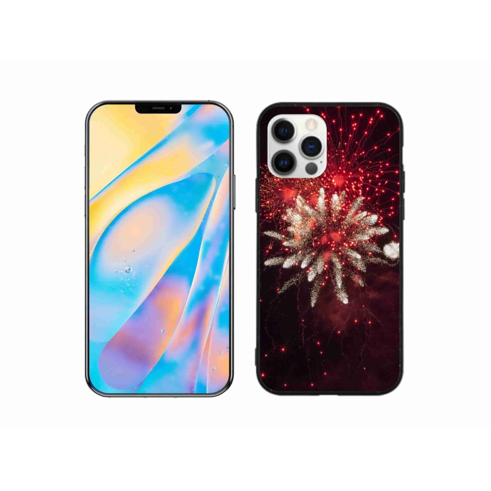 Gél borítás mmCase iPhone 12 készülékhez - tűzijátékok
