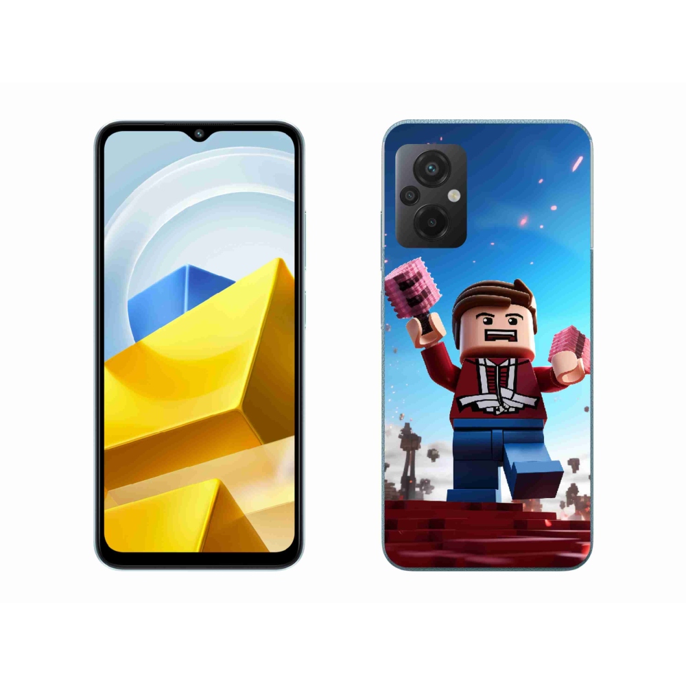 Gél borítás mmCase a Xiaomi Poco M5 4G-hez - roblox 2
