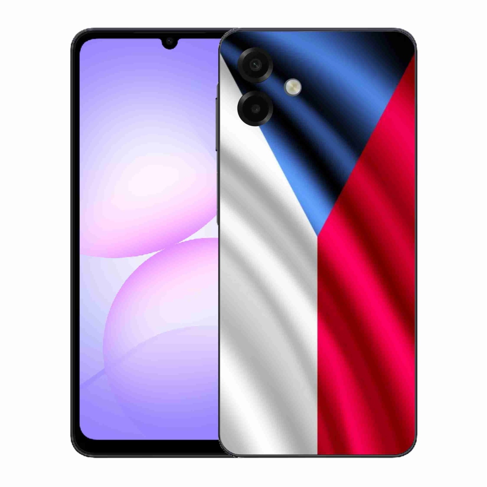 Gél borítás mmCase Samsung Galaxy A07 4G - cseh zászlóhoz