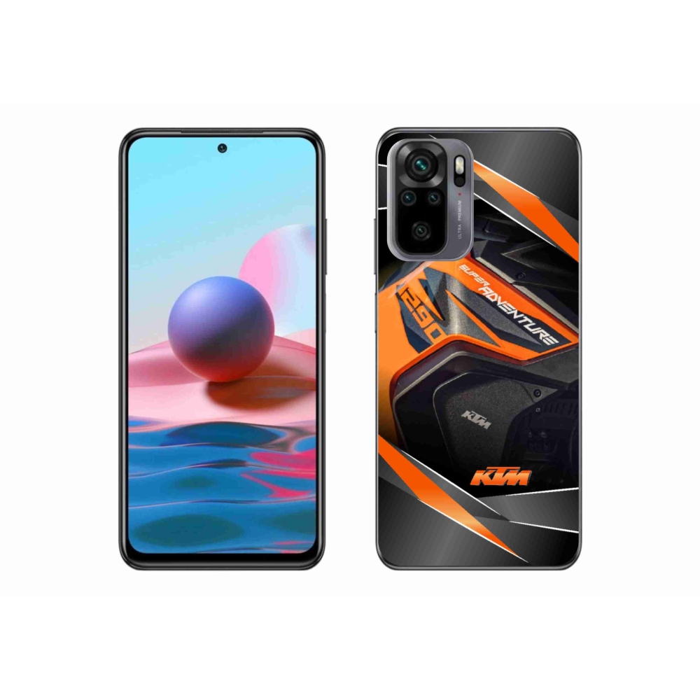 Gél borítás mmCase a Xiaomi Redmi Note 10 4G-hez - motoros ktm