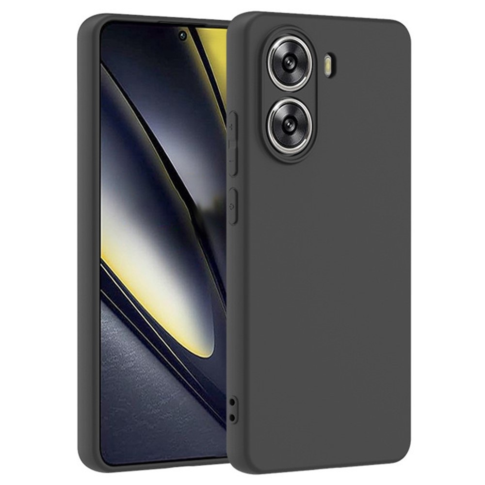Matt zselés tok a Xiaomi Poco X7 Pro 5G készülékhez - fekete