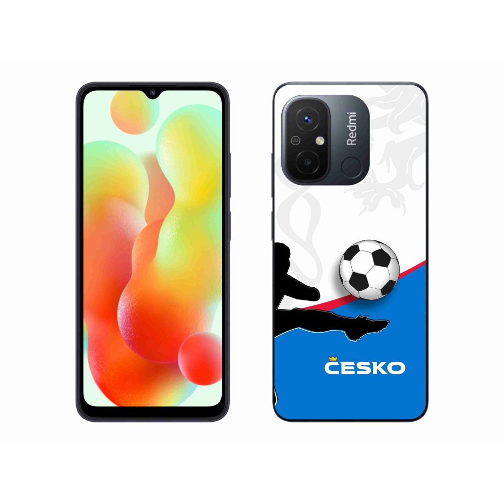 Gél borítás mmCase a Xiaomi Redmi 12C-hez - futball Csehország 3