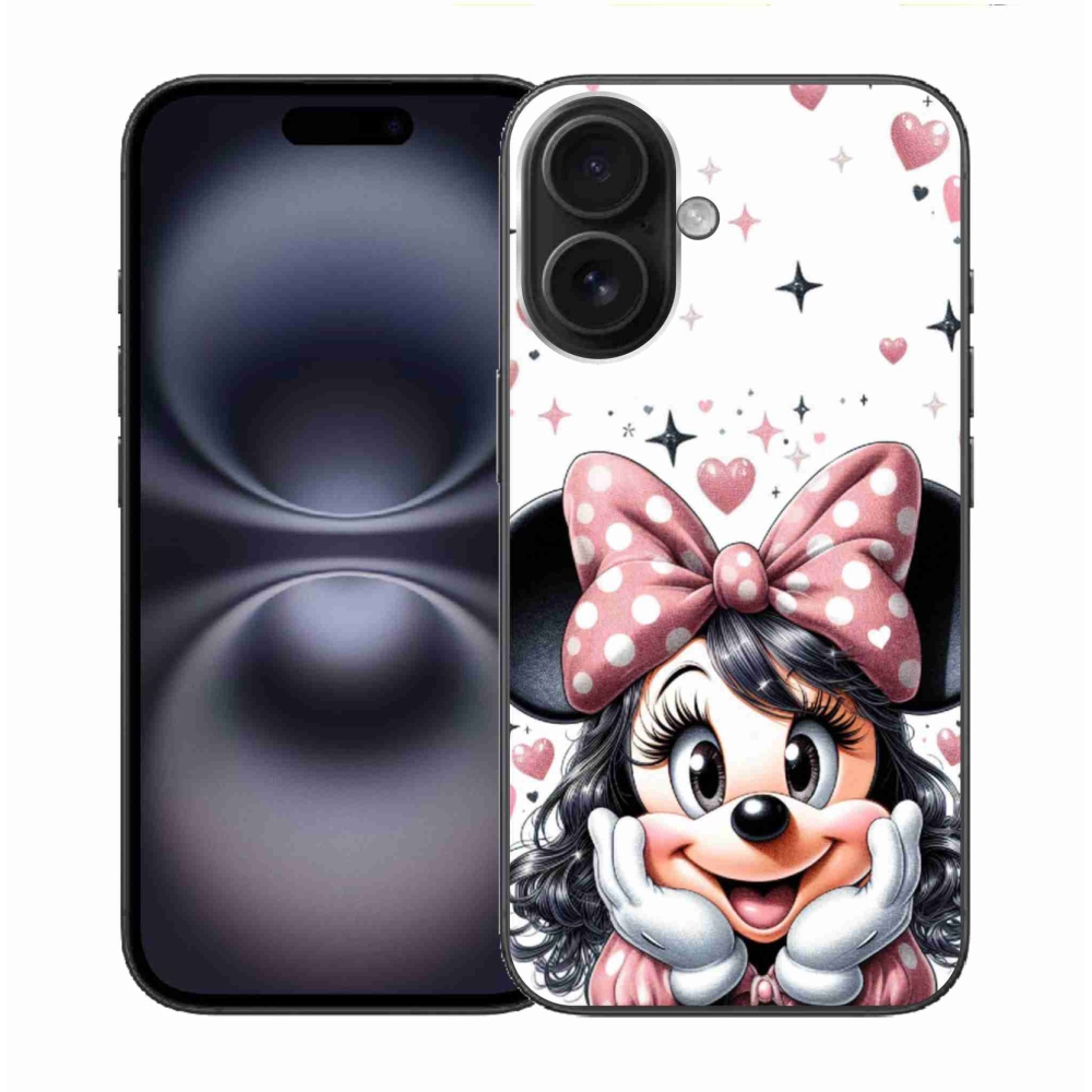 Zselés borítás mmCase iPhone 16 készülékhez - minnie