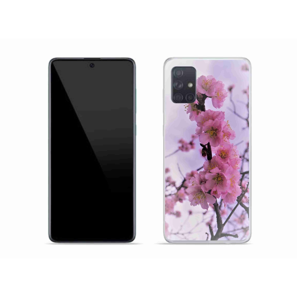 Gél borítás mmCase Samsung Galaxy A51 - virágok 7