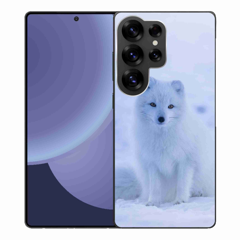 Zselés borítás mmCase Samsung Galaxy S25 Ultra készülékhez - polár róka
