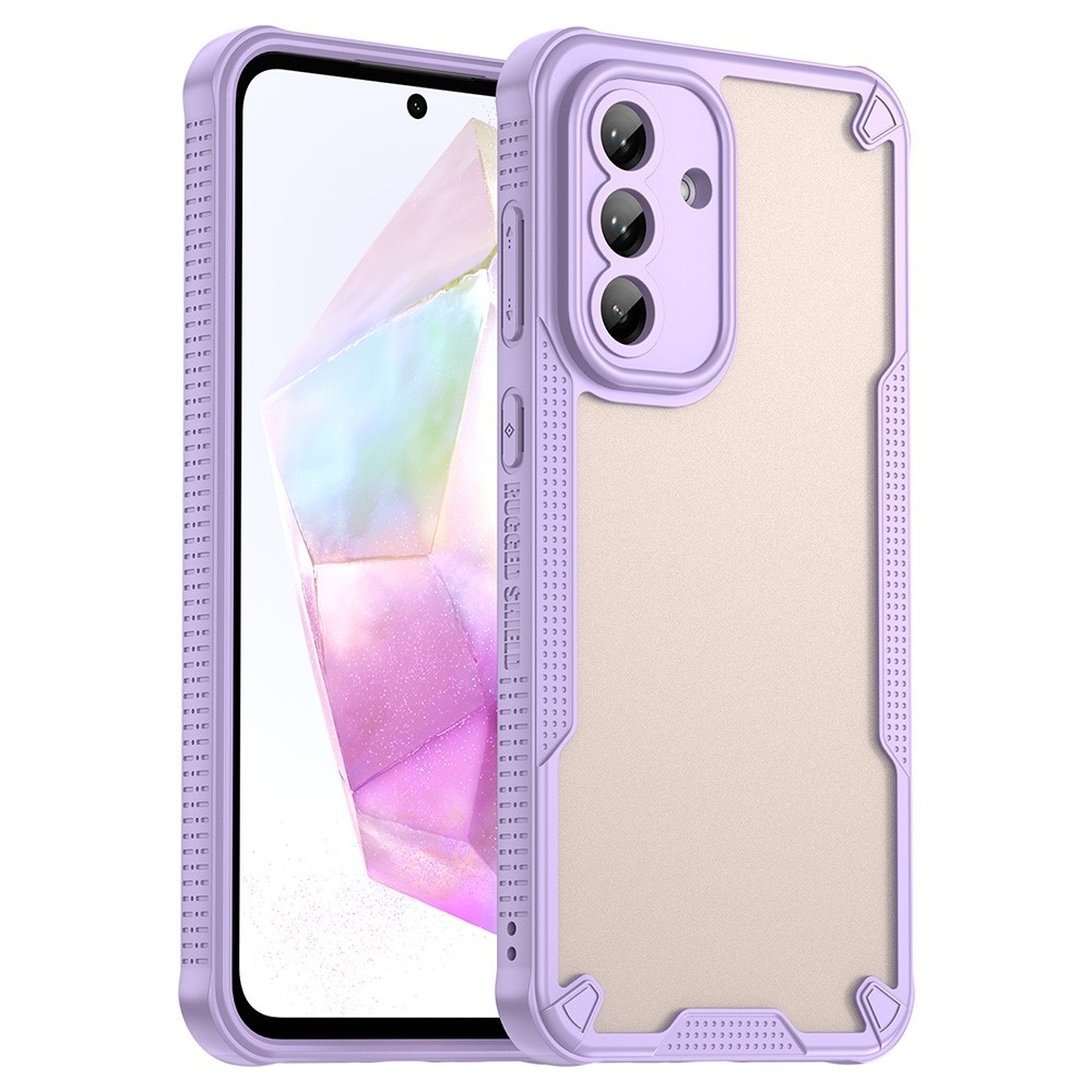 Fagyasztott tartós borítás Samsung Galaxy A56 5G készülékhez - lila