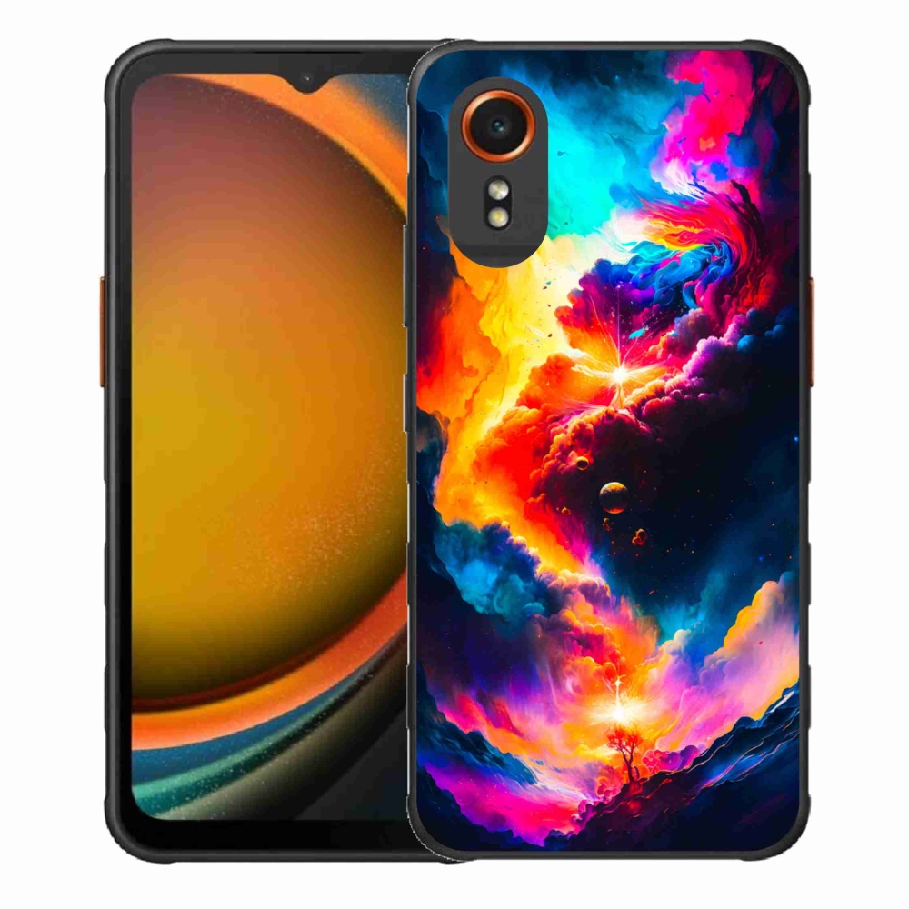 Gél borító mmCase Samsung Galaxy Xcover 7 - absztrakt motívumhoz