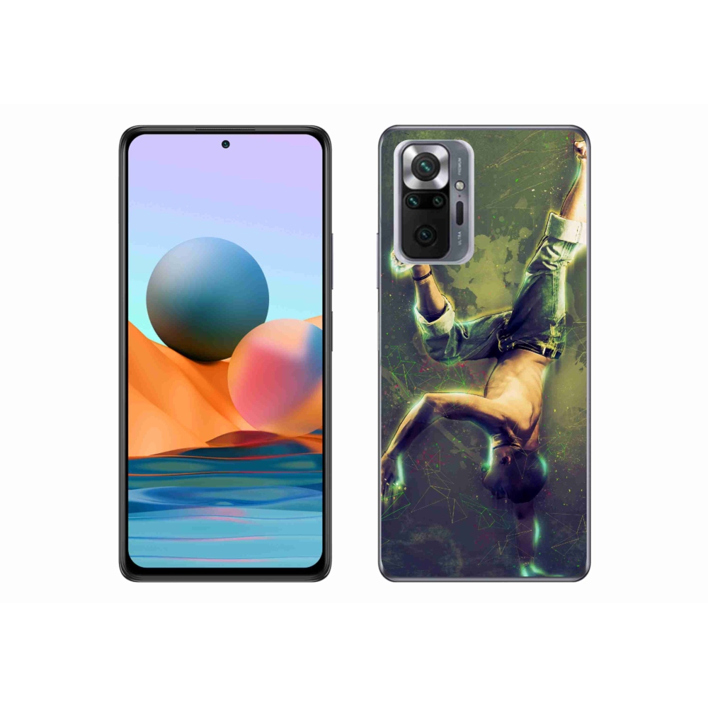 Gél borítás mmCase a Xiaomi Redmi Note 10 Pro készülékhez - breakdance