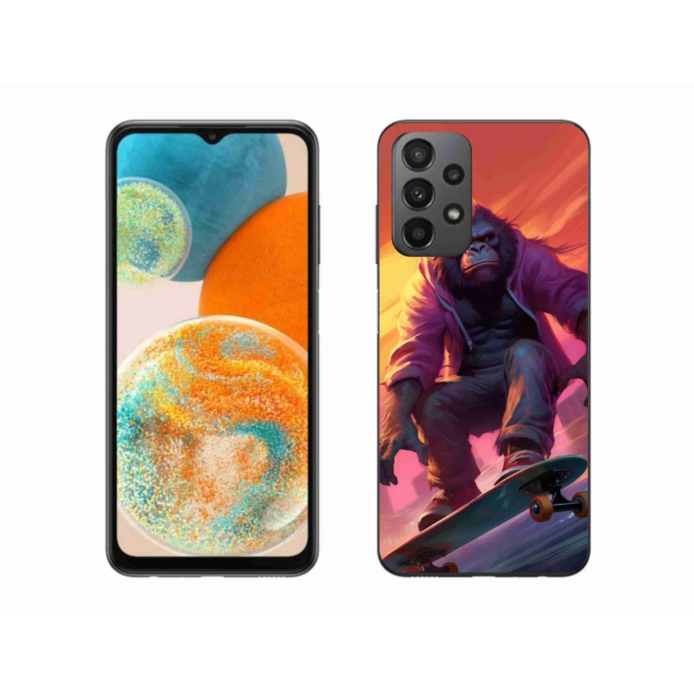 Zselés borítás mmCase Samsung Galaxy A23 4G/5G - gorilla gördeszkán