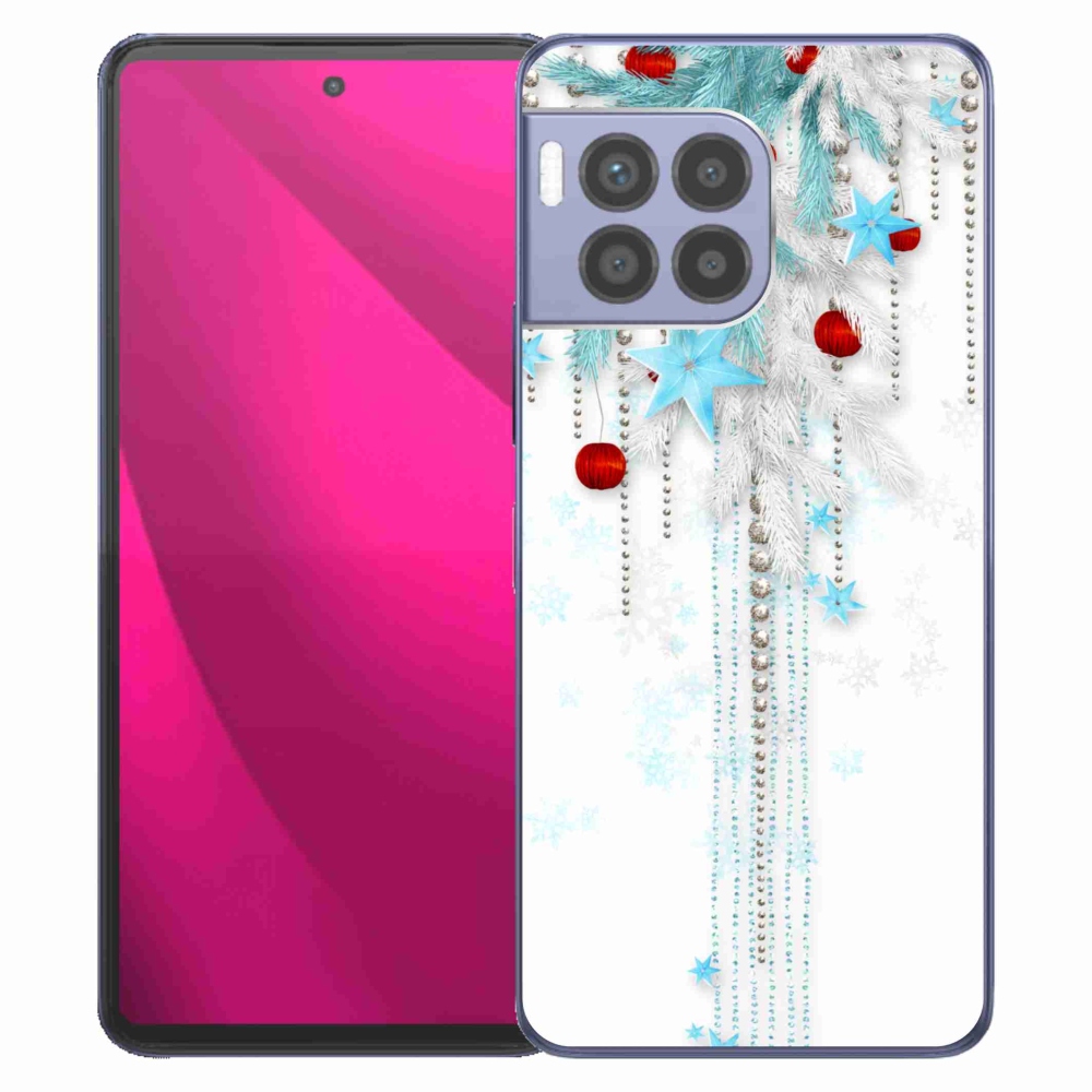 Zselés borítás mmCase a T-Mobile T Phone 2 Pro készülékhez - Karácsonyi dekoráció
