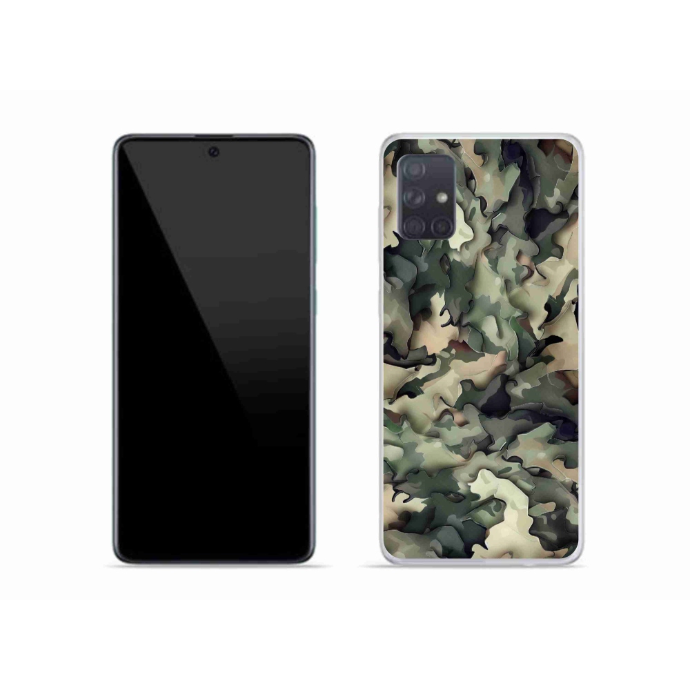 Gél védőhuzat mmCase Samsung Galaxy A51 - terepszínű minta 9