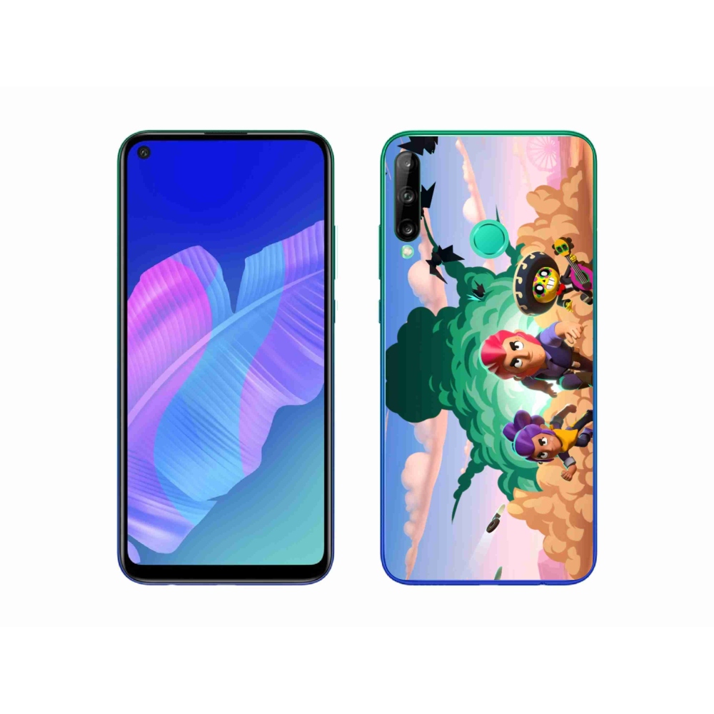 Gél borítás mmCase a Huawei P40 Lite E számára - verekedés csillagok