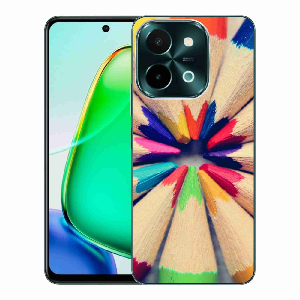 Gél borító mmCase a Vivo Y28-hoz - zsírkréták