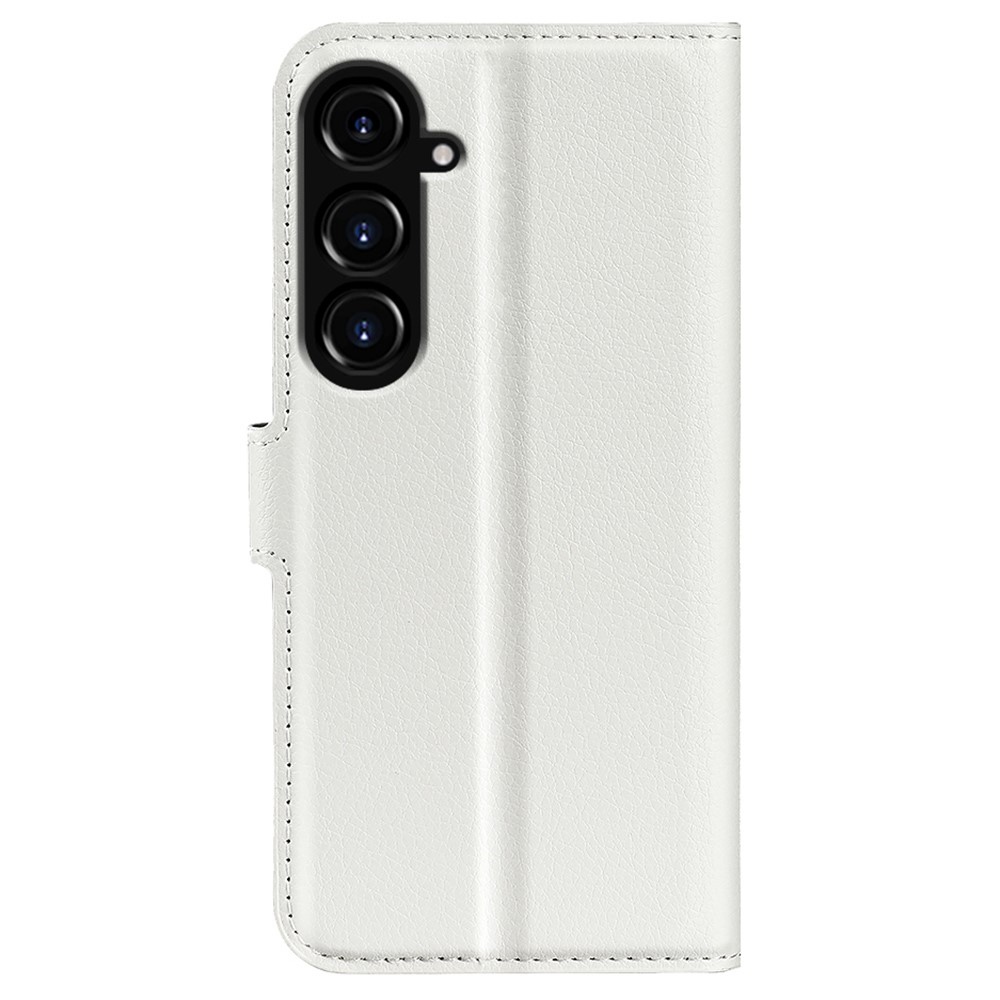 Litchi könyv tok Samsung Galaxy S23 FE készülékhez - fehér