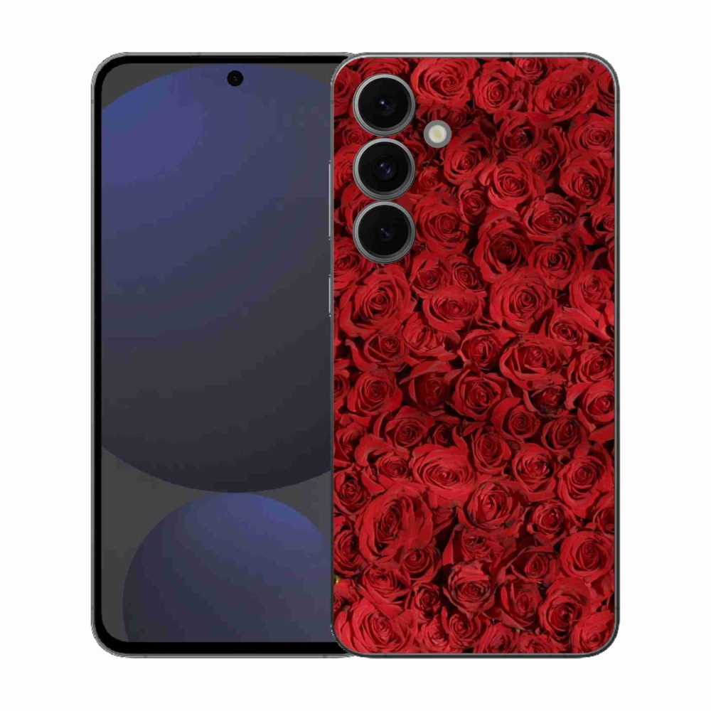 Zselés borítás mmCase Samsung Galaxy S25 FE készülékhez - rózsaszínű