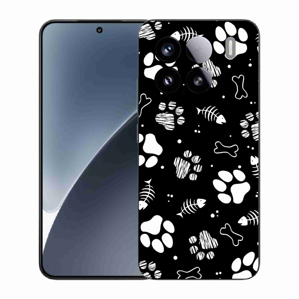 Gél borítás mmCase a Xiaomi 15-öshöz - kutyamancsok