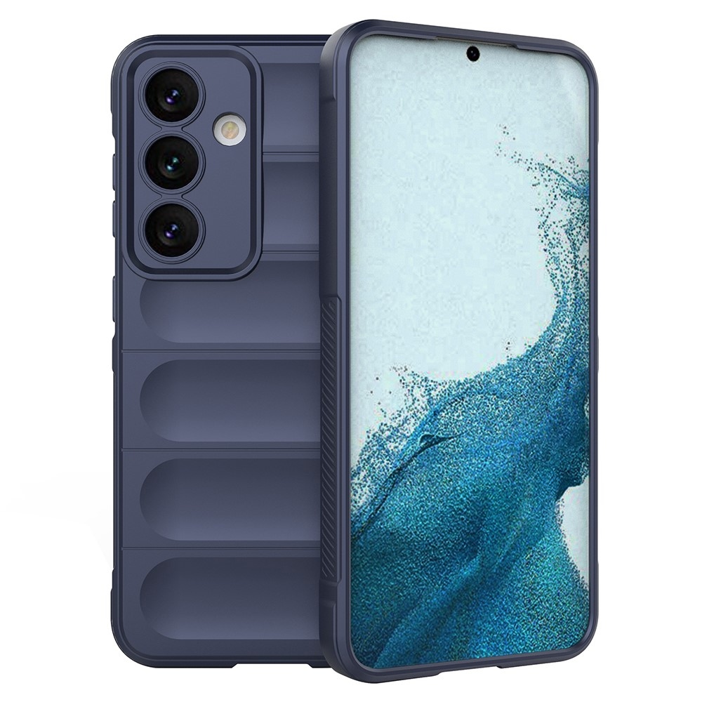 Rugg tartós zselés tok Samsung Galaxy S24 készülékhez - sötétkék