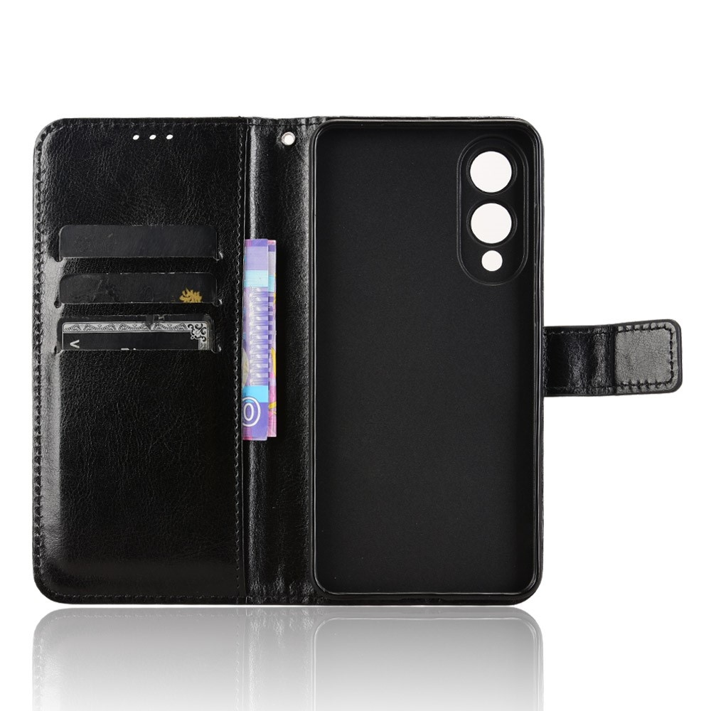 Őrült könyv tok Samsung Galaxy S25 Edge készülékhez - fekete