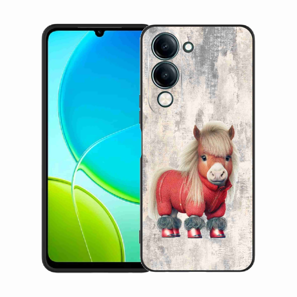 Gél borítás mmCase a Vivo Y29s 5G-hez - póni pulóverben