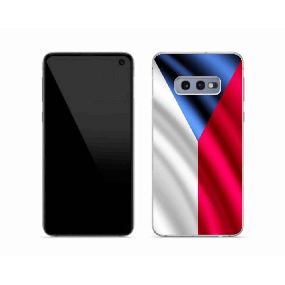Gél borítás mmCase Samsung Galaxy S10e - cseh zászlóhoz