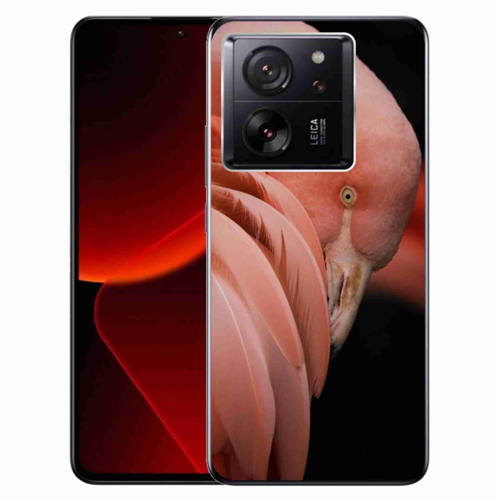 Gél borítás mmCase a Xiaomi 13T/13T Pro készülékhez - flamingó 3