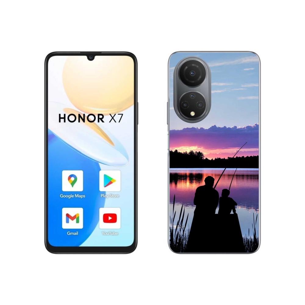Zselés borítás mmCase a Honor X7-hez - halászat 2