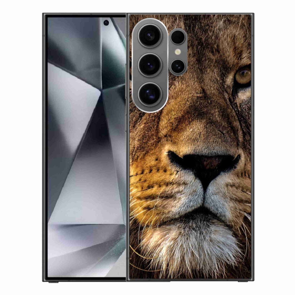 Gél tok mmCase a Samsung Galaxy S24 Ultra készülékhez - oroszlán