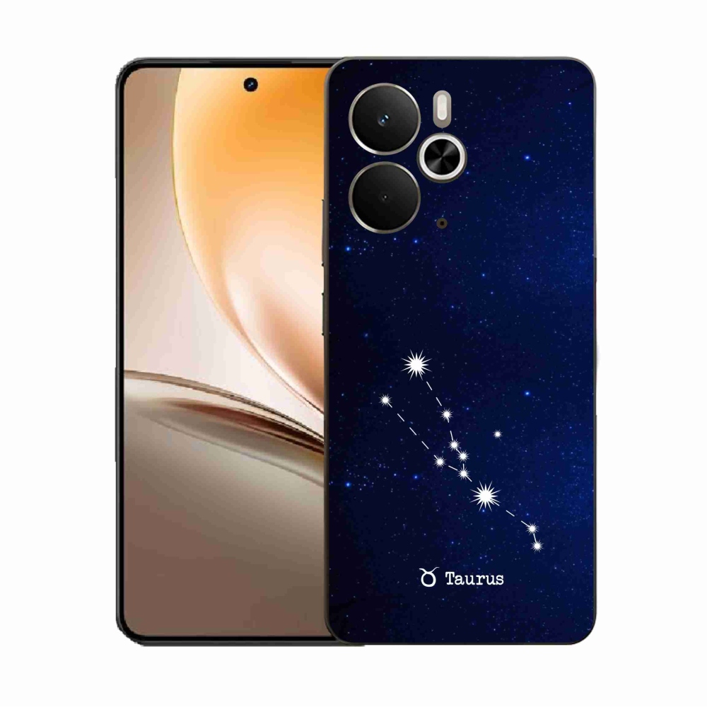 Gél borítás mmCase a Realme 14 5G számára - csillagkép Taurus
