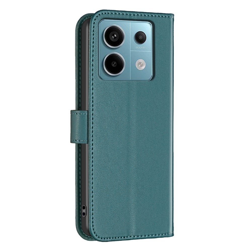 BNF könyvtáska Xiaomi Redmi Note 13 Pro 5G/Poco X6 5G - zöld
