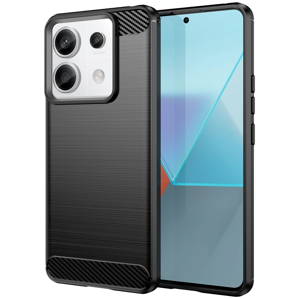 Szénálló zselés tok Xiaomi Redmi Note 13 Pro 5G/Poco X6 5G - fekete