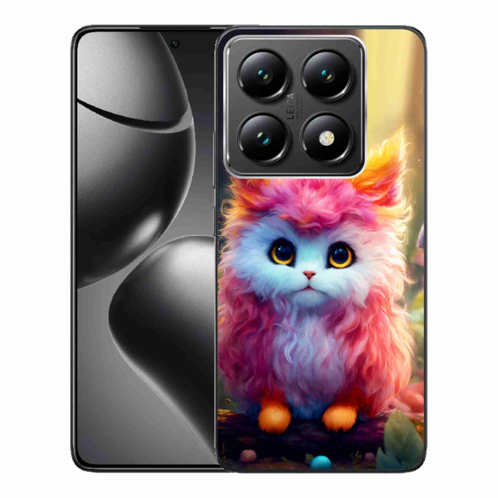 Gél borítás mmCase a Xiaomi 14T Pro számára - aranyos cica 5
