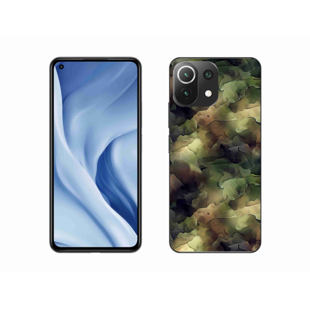 Gél borítás mmCase a Xiaomi 11 Lite 5G NE-hez - terepszínű minta 10