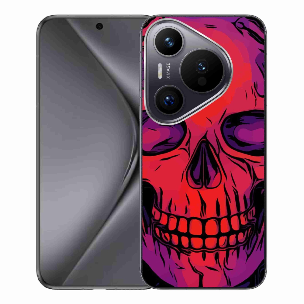 Gél tok mmCase a Huawei Pura 70 Pro készülékhez - koponya