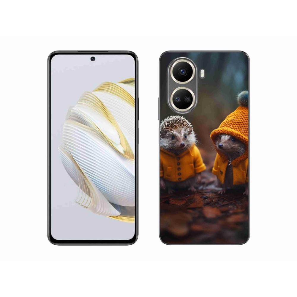 Gél borítás mmCase a Huawei Nova 10 SE-hez - sündisznók