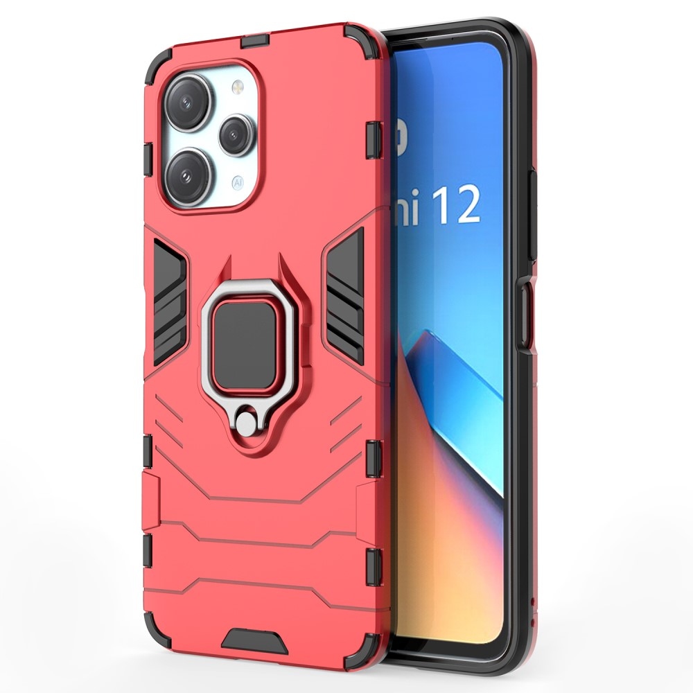 Guardy tartós borító Xiaomi Redmi 12 4G/5G készülékhez - piros