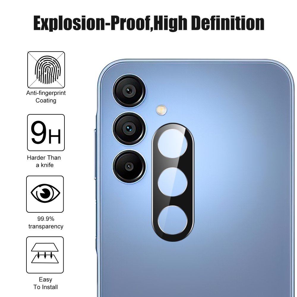 Kamera lencse üveg a Samsung Galaxy A26 5G fényképezőgépen - fekete