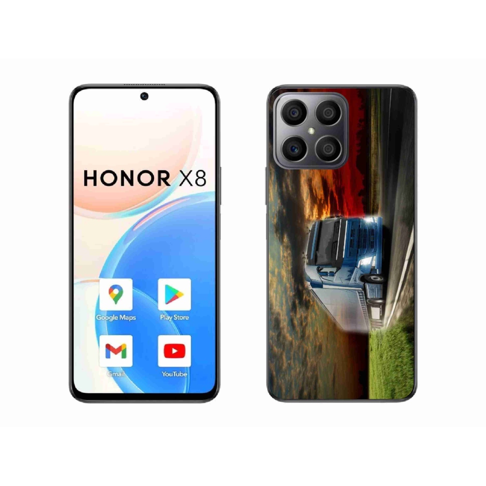 Zselés borítás mmCase a Honor X8-hoz - teherautó 4