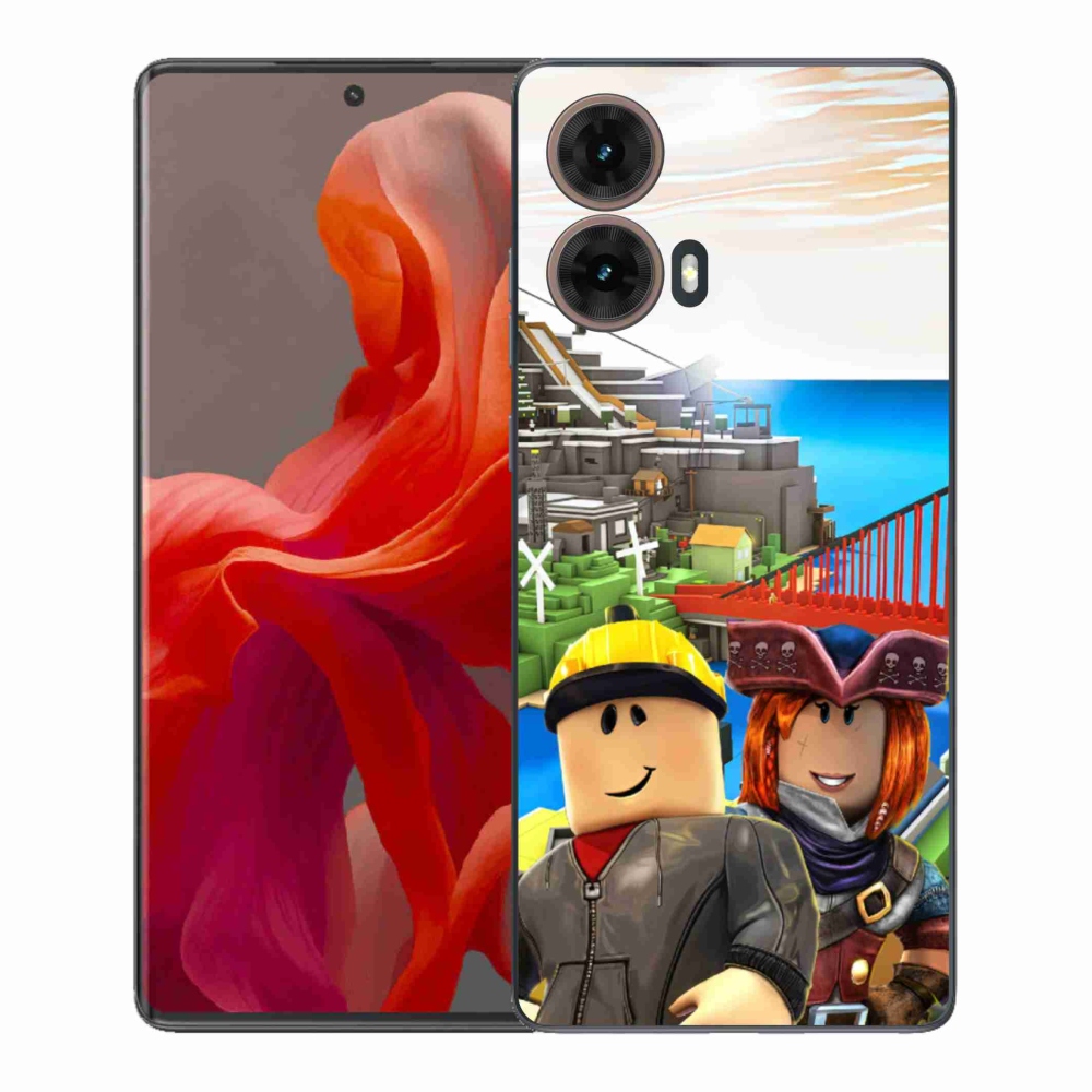 Gél védőburkolat mmCase a Motorola Moto G85 5G készülékhez - roblox 1