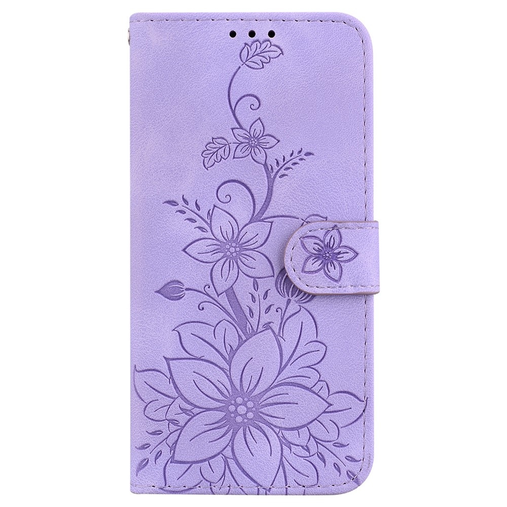 Lily könyv tok Xiaomi Redmi 15C 4G/5G (173mm) - lila