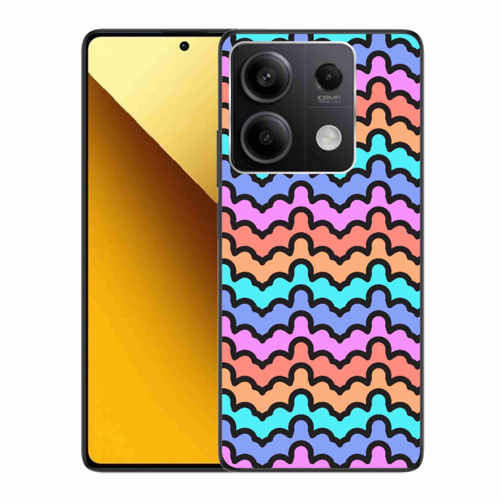 Gél borítás mmCase a Xiaomi Redmi Note 13 5G számára - absztrakt motívum 30