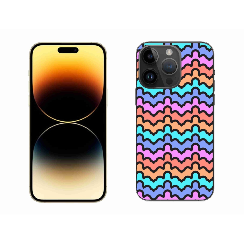 Gél borítás mmCase iPhone 14 Pro Max készülékhez - absztrakt motívum 30