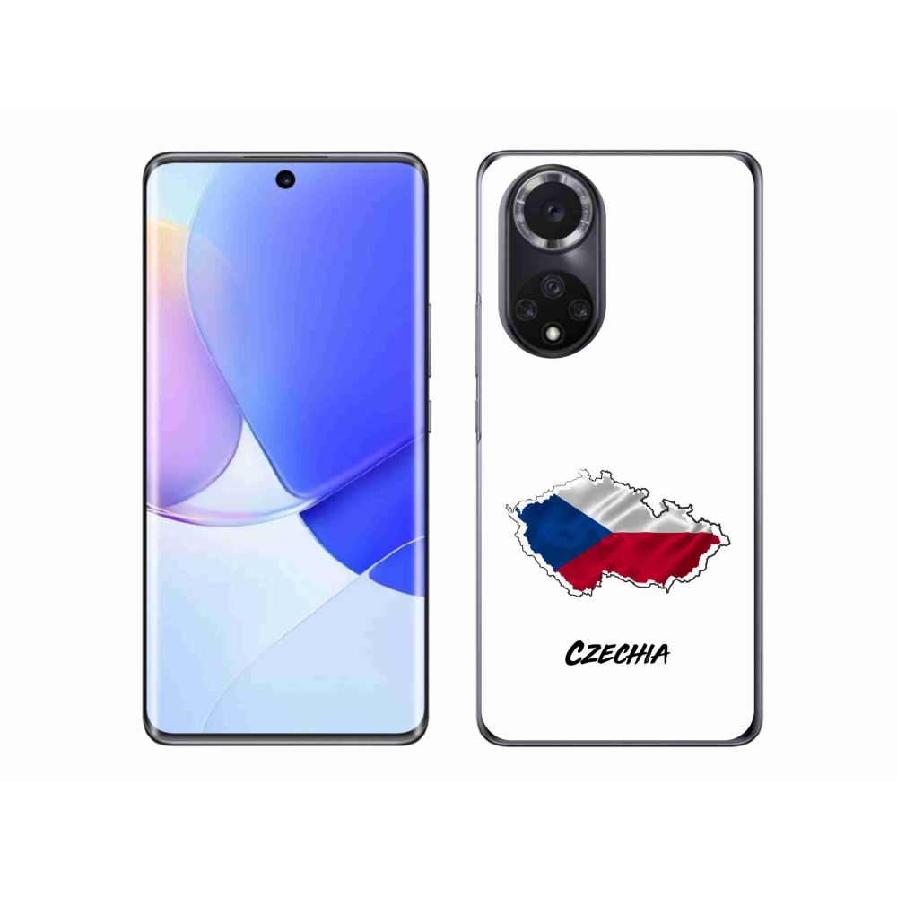 Gél borítás mmCase a Huawei Nova 9 készülékhez - Csehország fehér háttér
