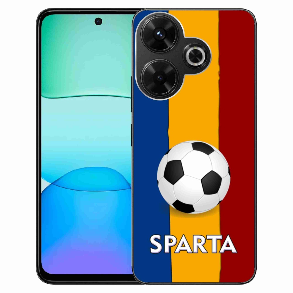 Gél borítás mmCase a Xiaomi Redmi 13 4G/Poco M6 4G - futball 1