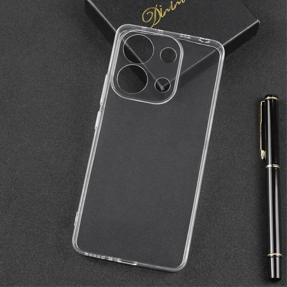 Átlátszó zselés tok Xiaomi Redmi Note 13-hoz - átlátszó