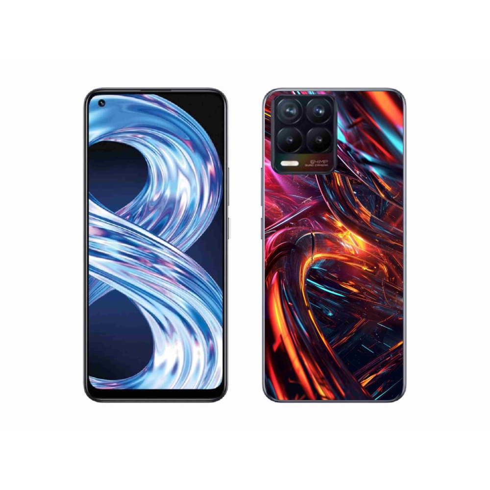 Gél borítás mmCase a Realme 8 Pro számára - absztrakt motívum 10