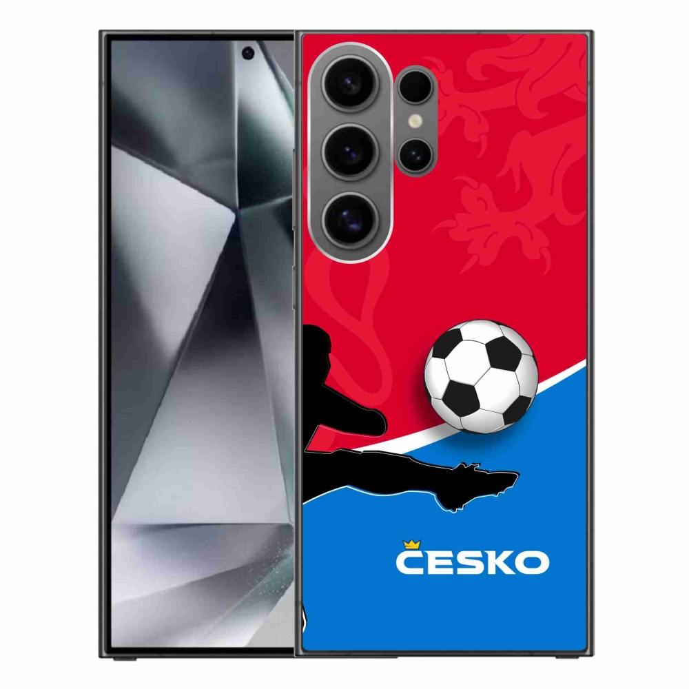Gél borítás mmCase Samsung Galaxy S24 Ultra - futball Csehország 2