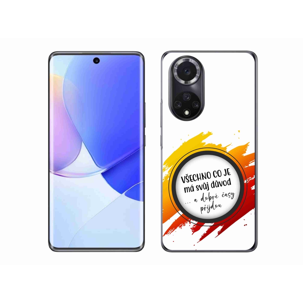 Gél borítás mmCase a Huawei Nova 9-en - idézet 3 fehér háttér