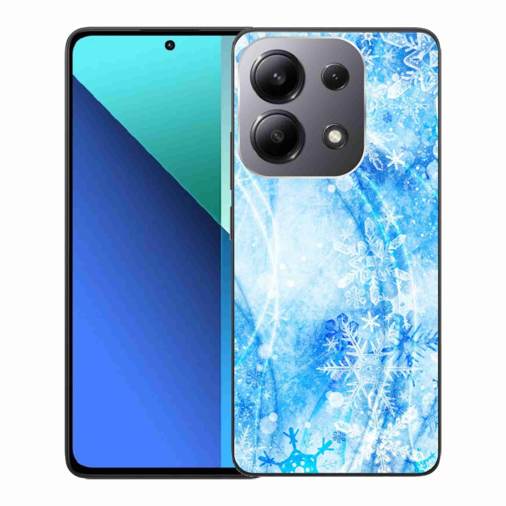 Gél borítás mmCase a Xiaomi Redmi Note 13-hoz - hópelyhek