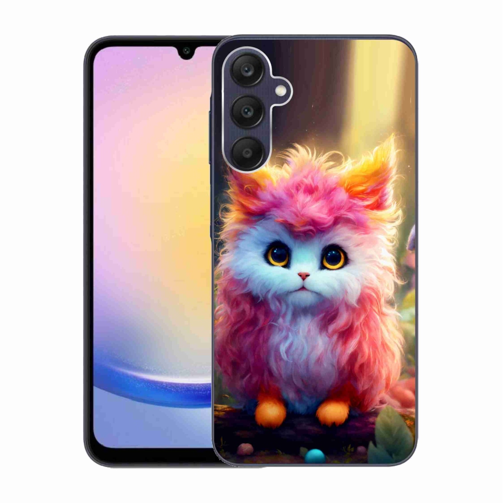 Gél borító mmCase Samsung Galaxy A25 5G - aranyos cica 5